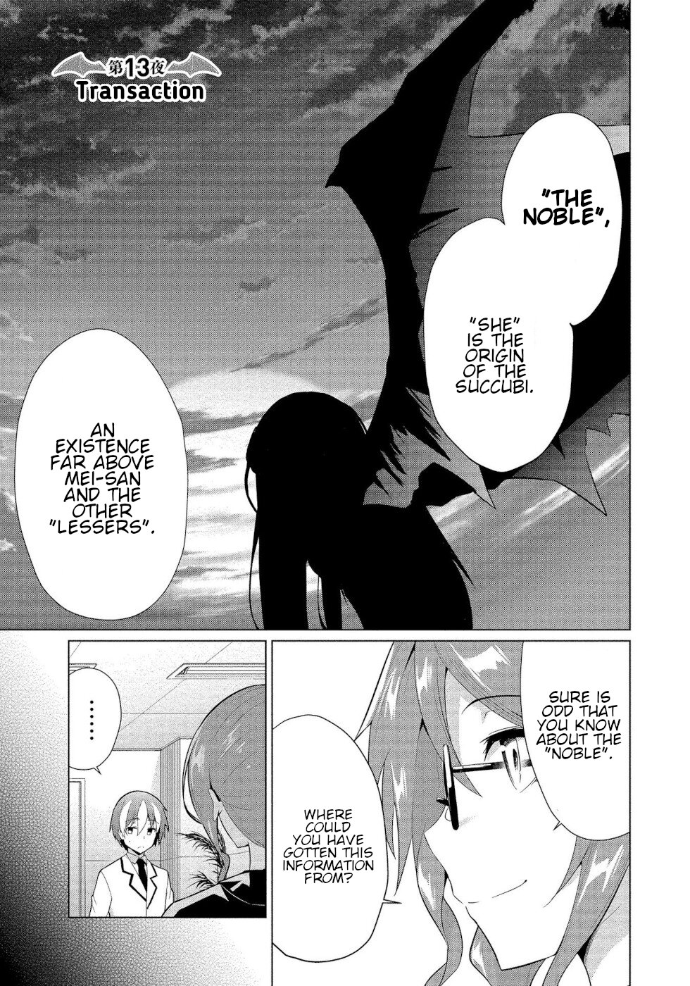 I Was Rejected by the Succubus President Chapter 13 - Page 1
