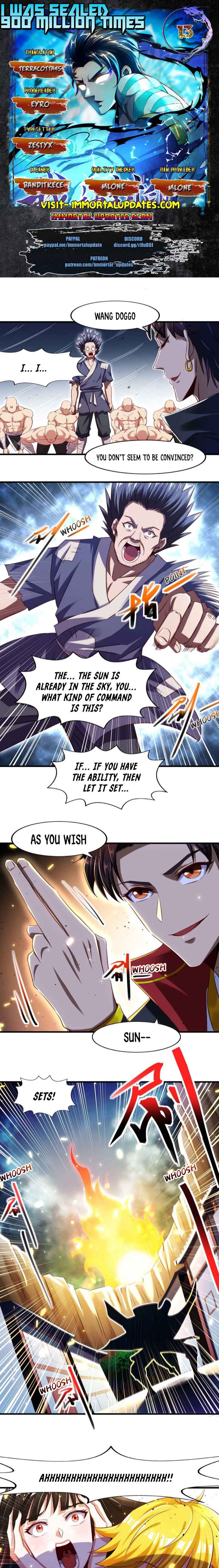 I Was Sealed 900 Million Times! Chapter 13 - Page 1