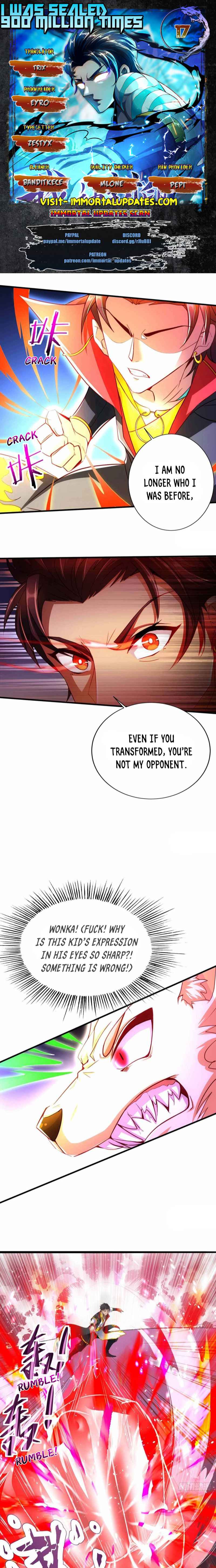 I Was Sealed 900 Million Times! Chapter 17 - Page 1