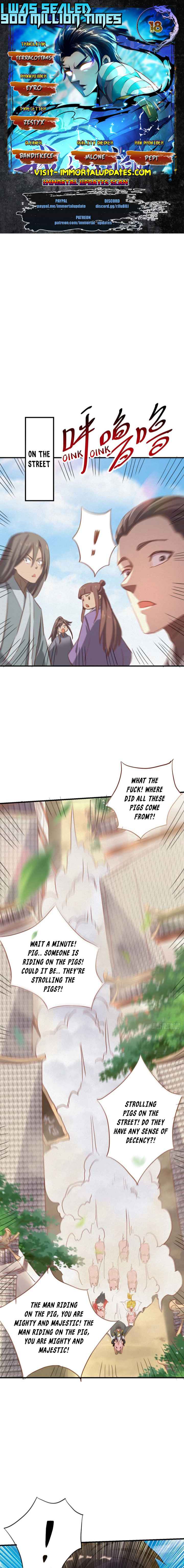 I Was Sealed 900 Million Times! Chapter 18 - Page 1