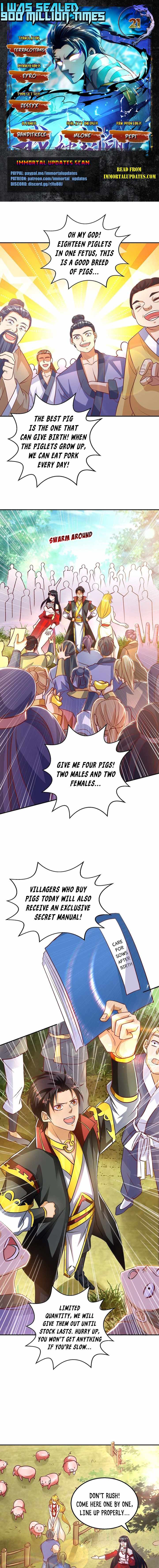 I Was Sealed 900 Million Times! Chapter 21 - Page 1