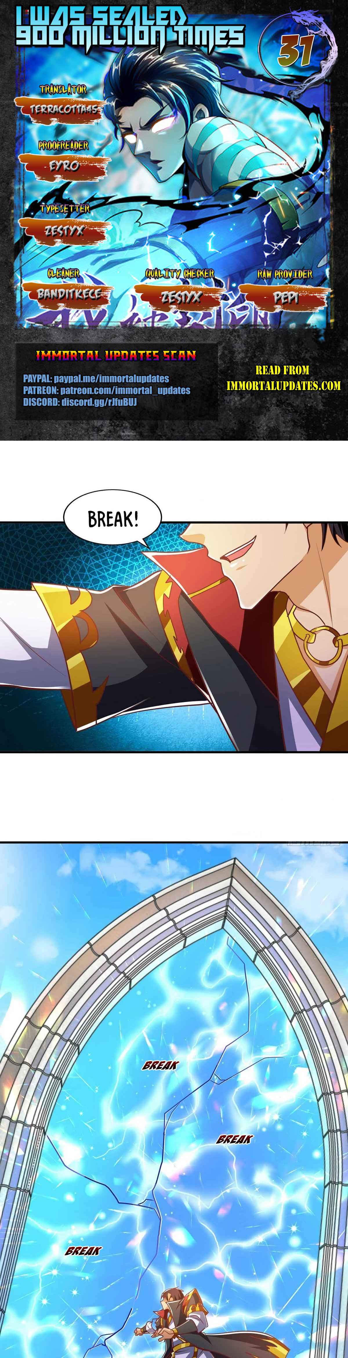 I Was Sealed 900 Million Times! Chapter 31 - Page 1