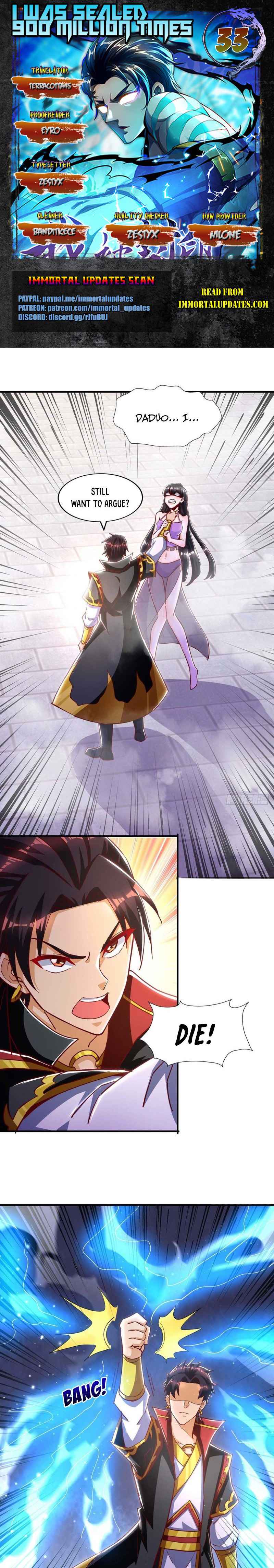 I Was Sealed 900 Million Times! Chapter 33 - Page 1