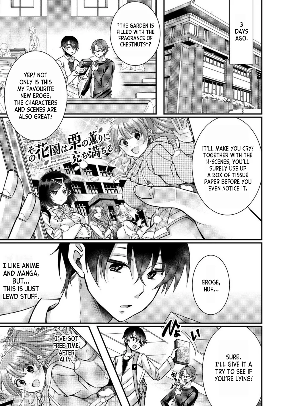 I, Who was Reincarnated into the World of Eroge, Will Make the NTR Heroine Happy with My Love Chapter 1 - Page 7