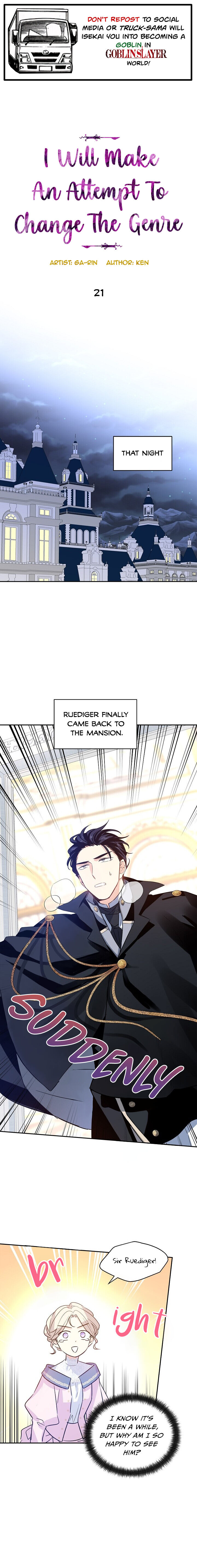 I Will Change the Genre Chapter 21 - Page 0