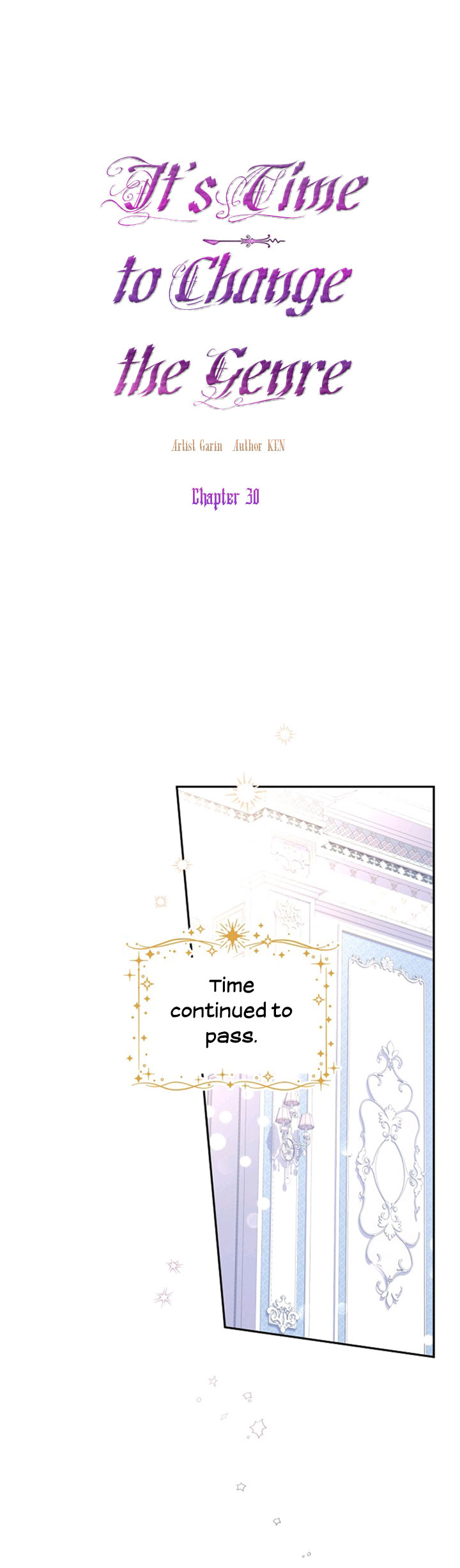 I Will Change the Genre Chapter 30 - Page 1