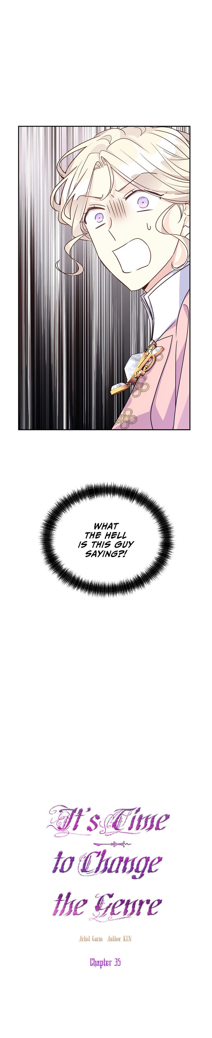 I Will Change the Genre Chapter 35 - Page 1