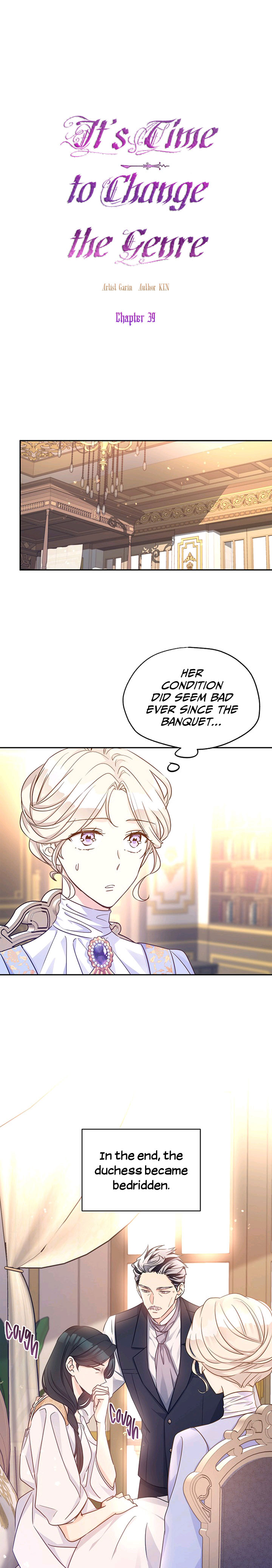 I Will Change the Genre Chapter 39 - Page 1
