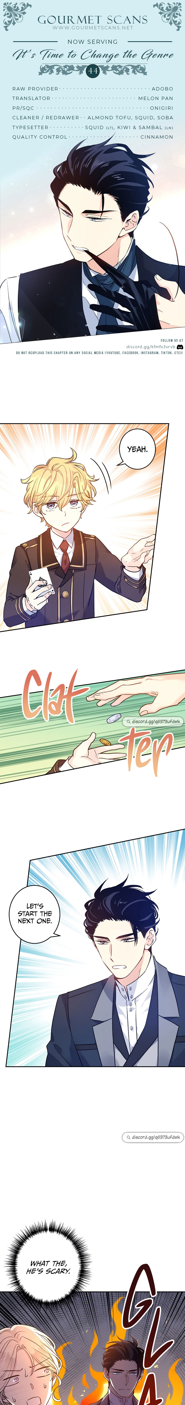 I Will Change the Genre Chapter 44 - Page 0