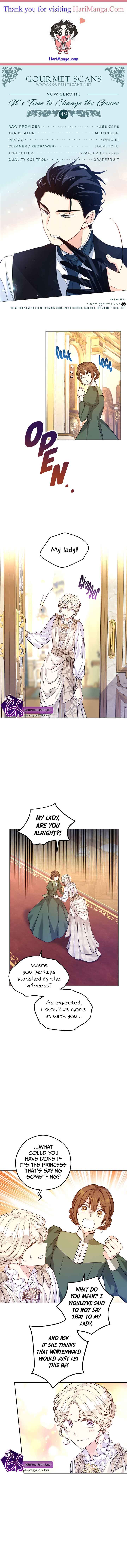 I Will Change the Genre Chapter 49 - Page 0