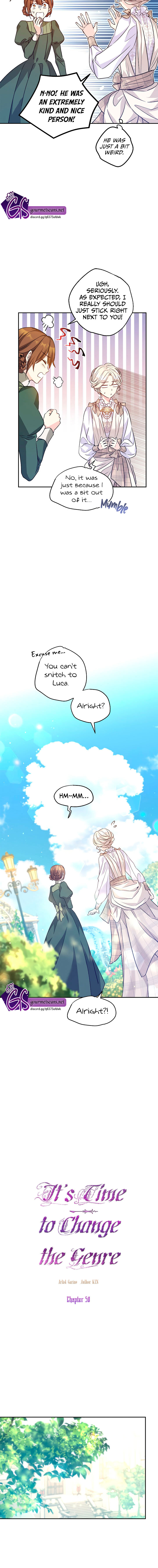 I Will Change the Genre Chapter 50 - Page 1