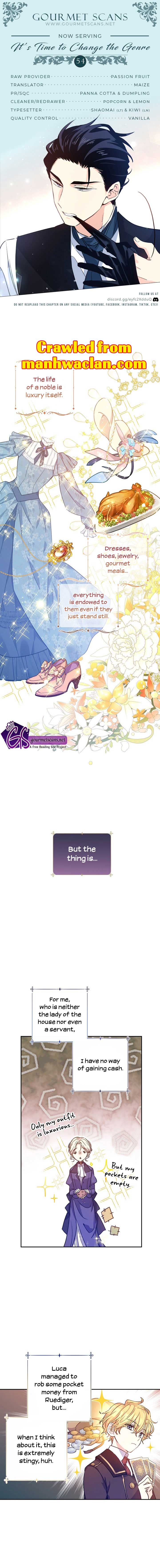 I Will Change the Genre Chapter 54 - Page 0