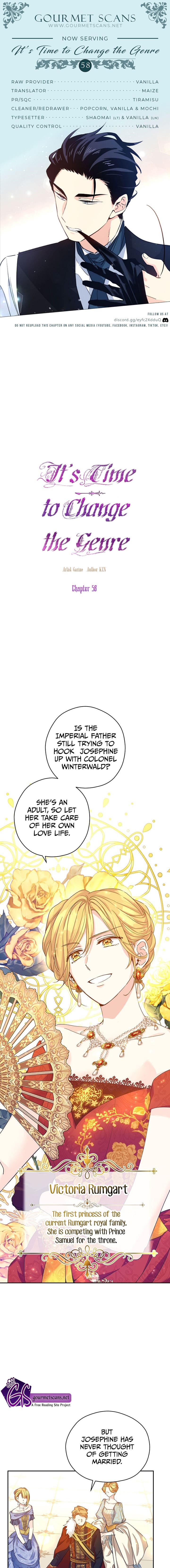 I Will Change the Genre Chapter 58 - Page 0
