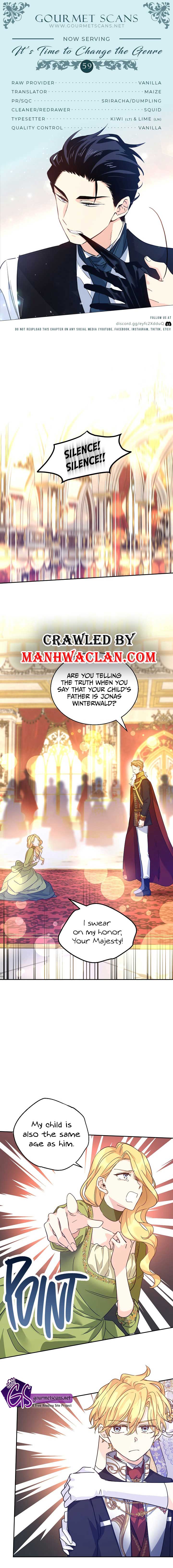 I Will Change the Genre Chapter 59 - Page 0