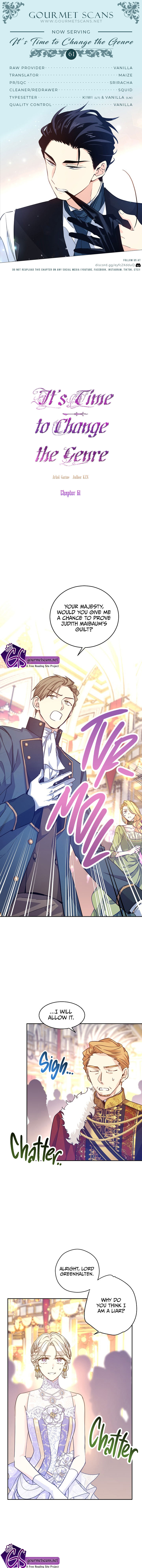 I Will Change the Genre Chapter 61 - Page 0