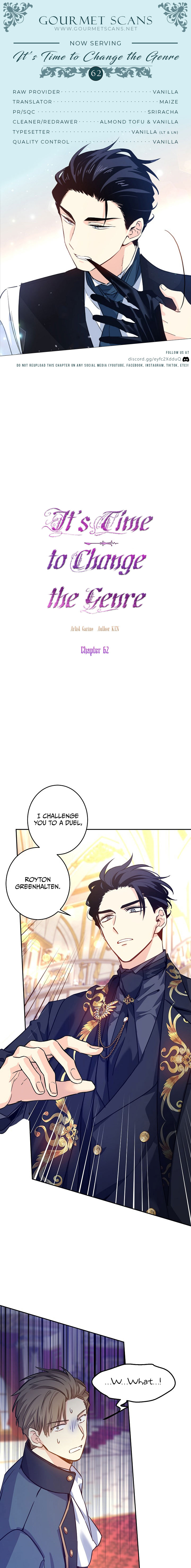 I Will Change the Genre Chapter 62 - Page 0
