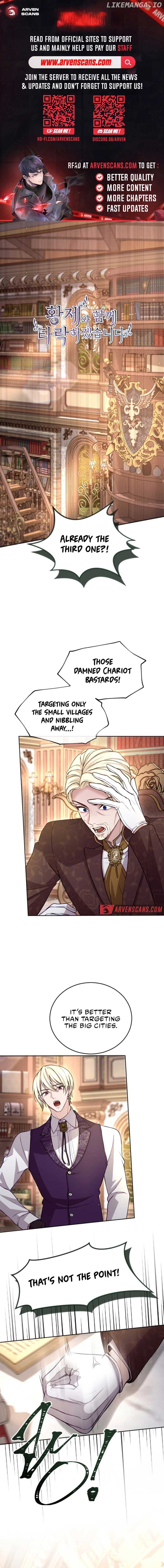 I Will Fall With the Emperor Chapter 101 - Page 0
