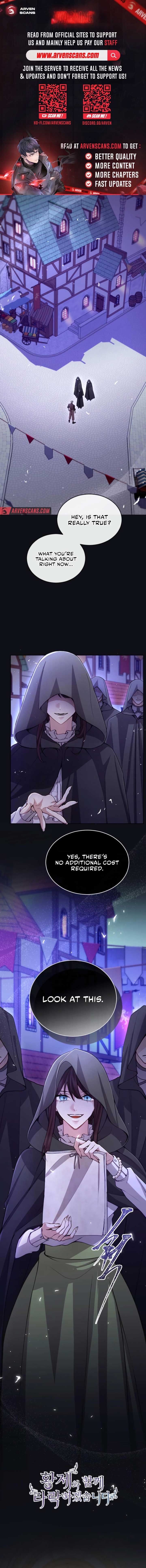 I Will Fall With the Emperor Chapter 102 - Page 0