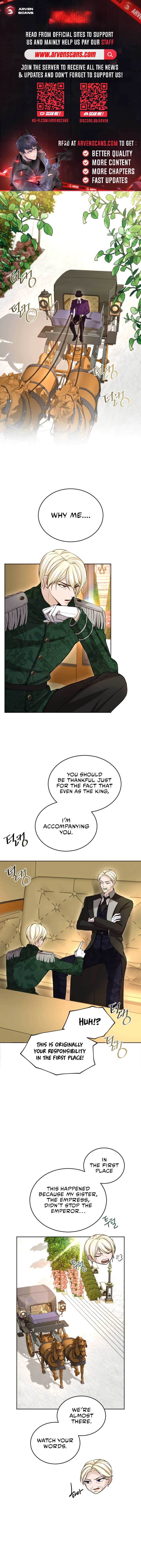 I Will Fall With the Emperor Chapter 109 - Page 1