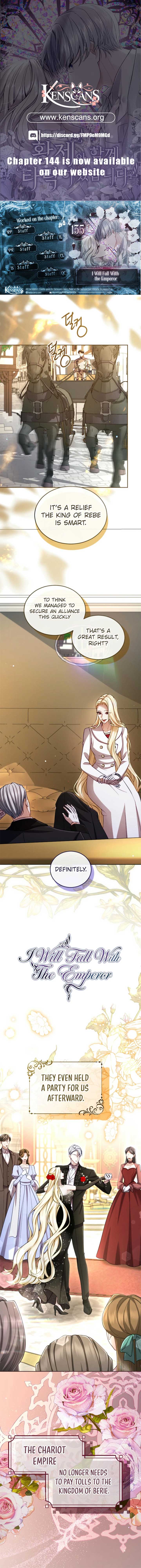 I Will Fall With the Emperor Chapter 135 - Page 0
