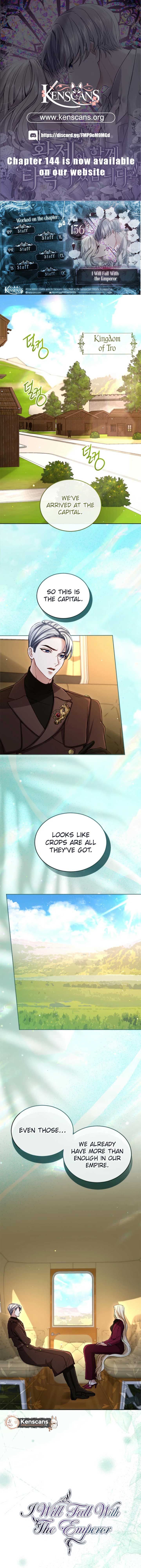 I Will Fall With the Emperor Chapter 136 - Page 0
