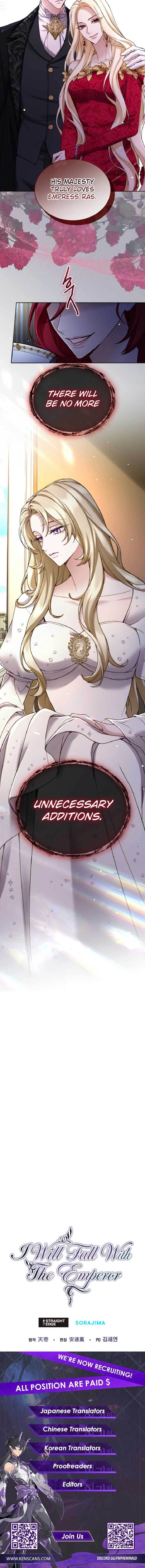 I Will Fall With the Emperor Chapter 137 - Page 8