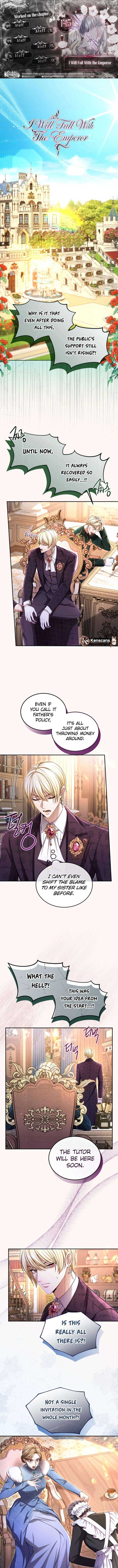 I Will Fall With the Emperor Chapter 145 - Page 1