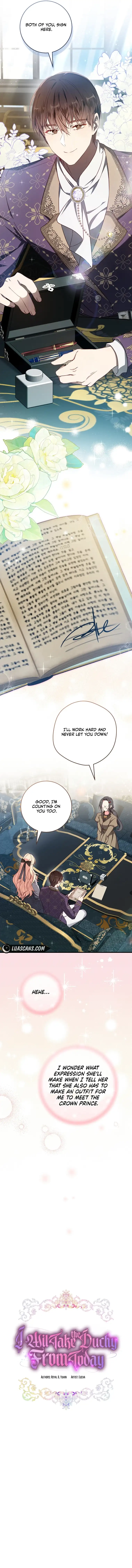 I Will Take the Duchy From Today Chapter 50 - Page 9