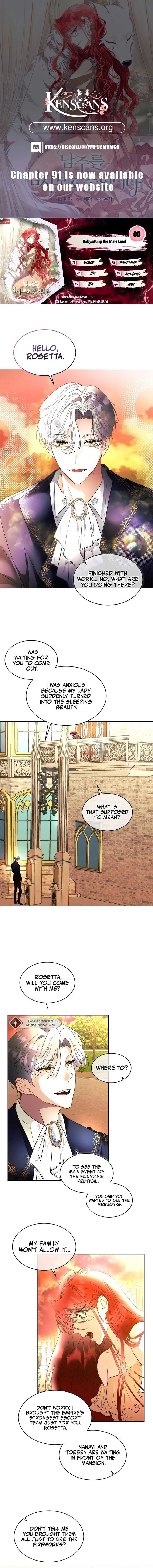 I Will Temporarily Protect the Male Lead Chapter 80 - Page 1