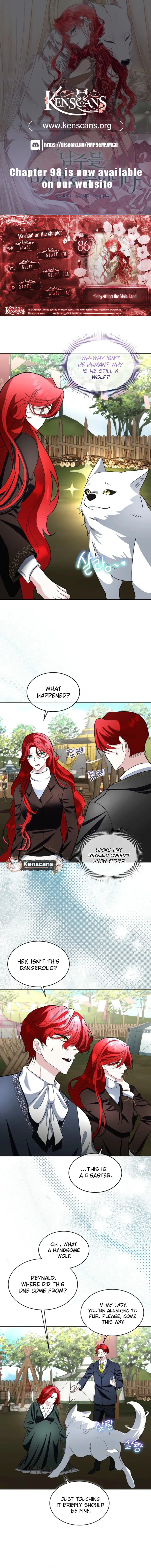 I Will Temporarily Protect the Male Lead Chapter 86 - Page 1