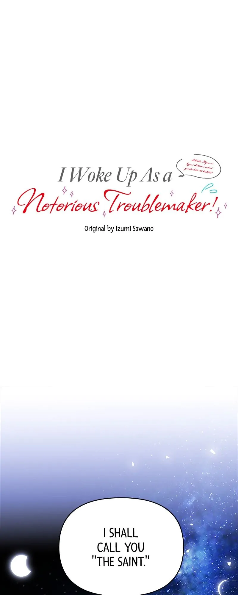 I Woke up as a Notorious Troublemaker! Chapter 7 - Page 0