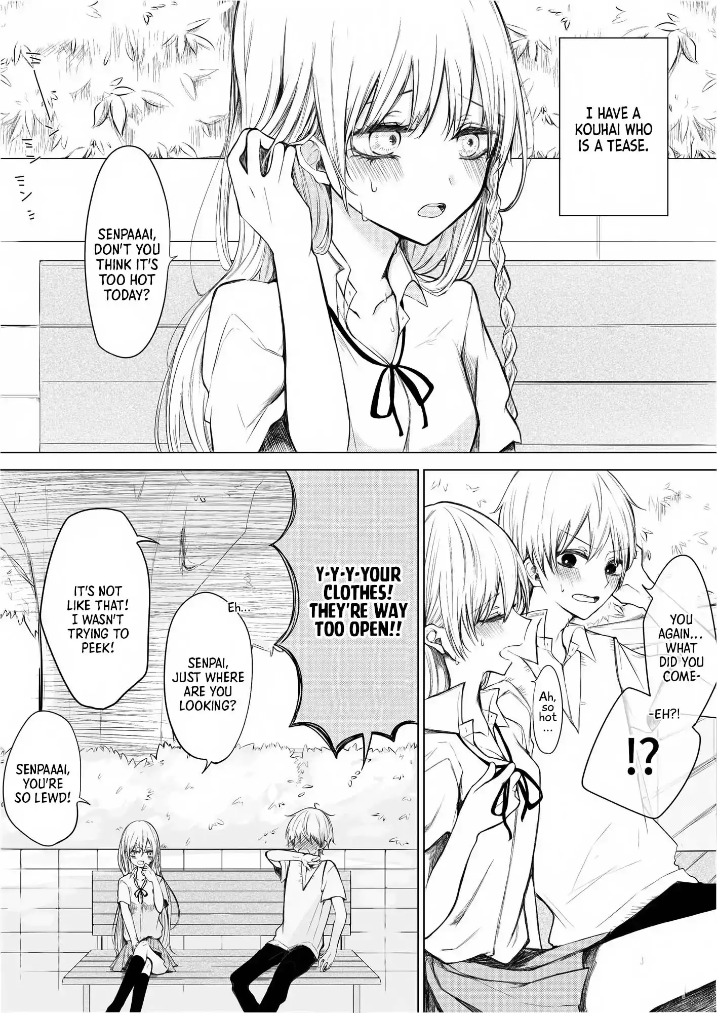 Ichizu de Bitch na Kouhai Chapter 1 - Page 1