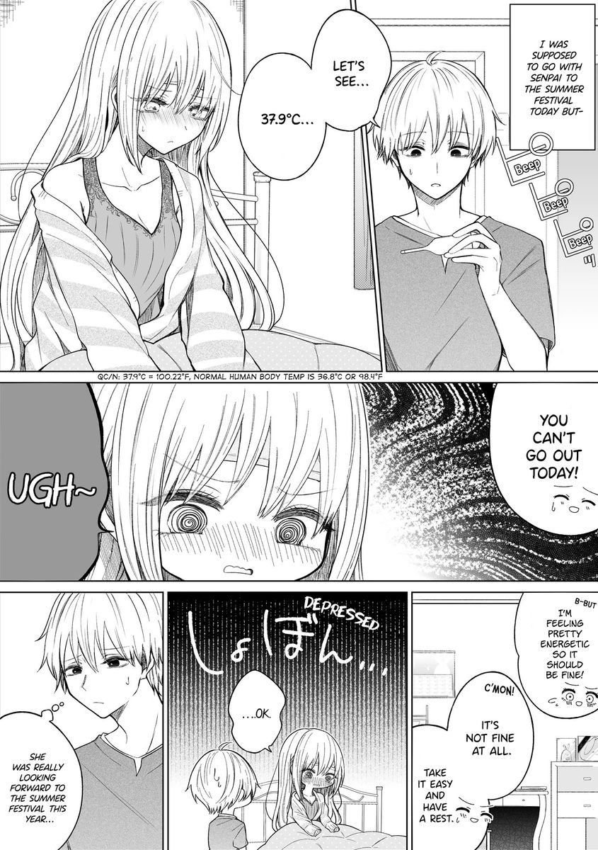 Ichizu de Bitch na Kouhai Chapter 104 - Page 1