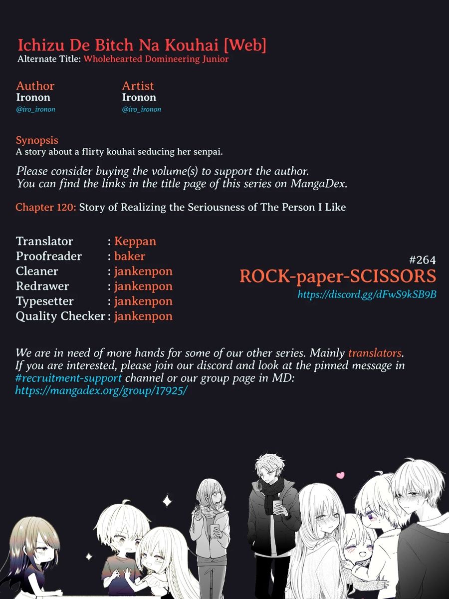 Ichizu de Bitch na Kouhai Chapter 120 - Page 5