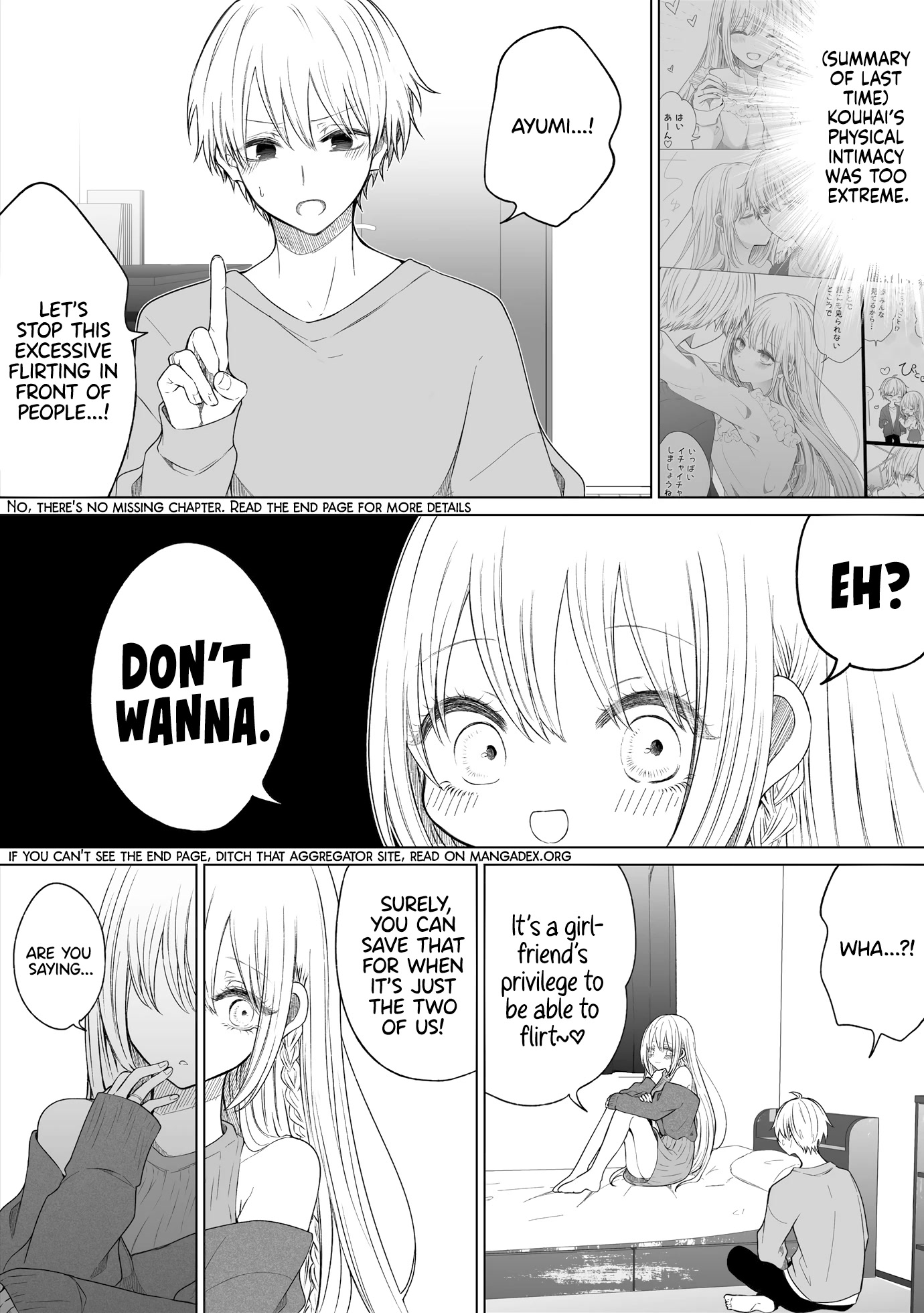 Ichizu de Bitch na Kouhai Chapter 134 - Page 1