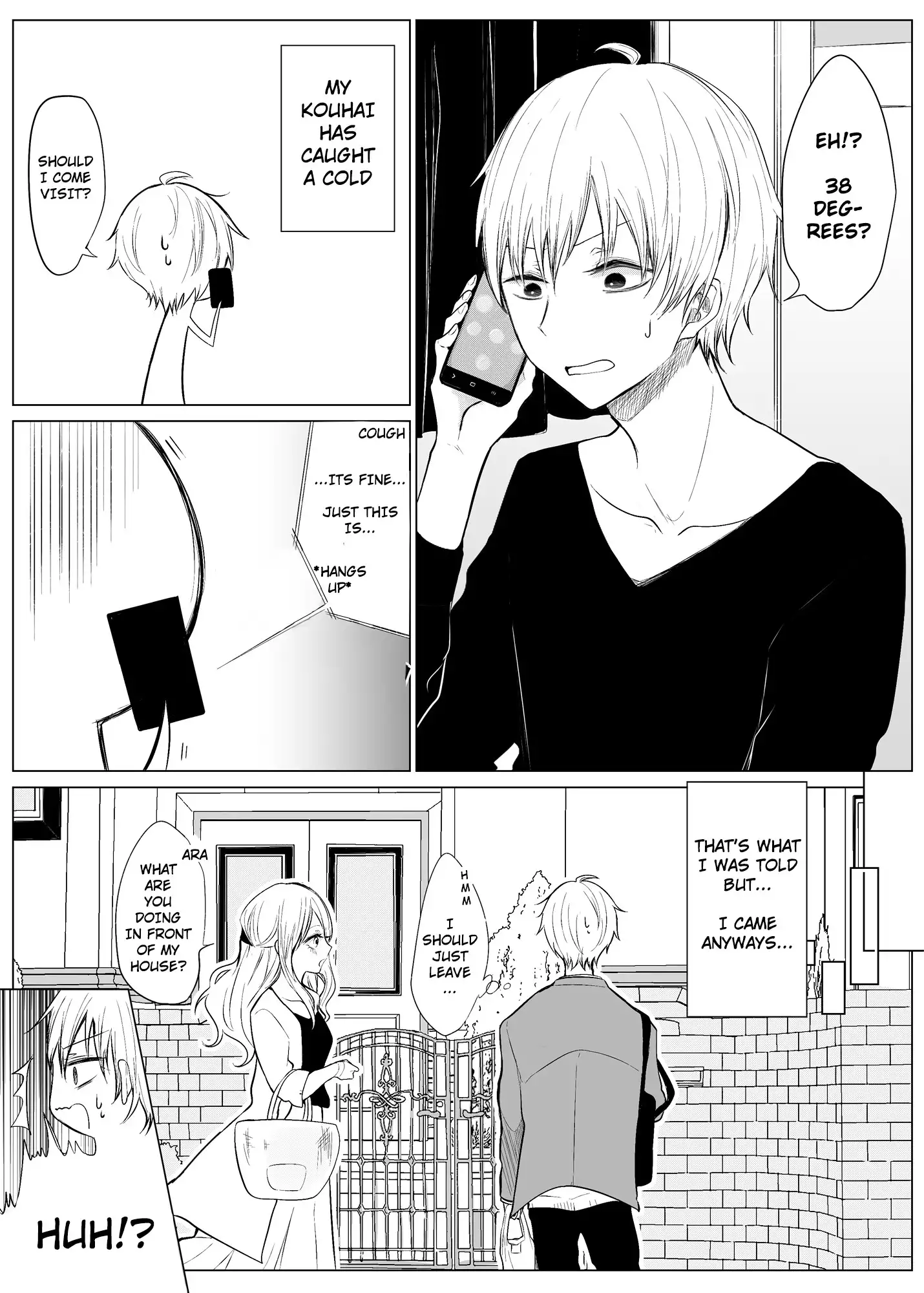 Ichizu de Bitch na Kouhai Chapter 14 - Page 1