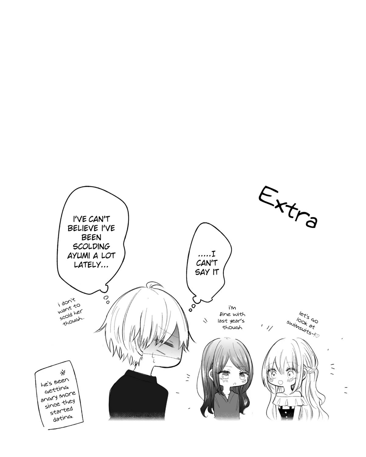 Ichizu de Bitch na Kouhai Chapter 147.5 - Page 1