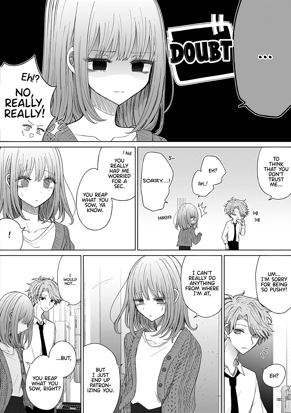 Ichizu de Bitch na Kouhai Chapter 154.5 - Page 3