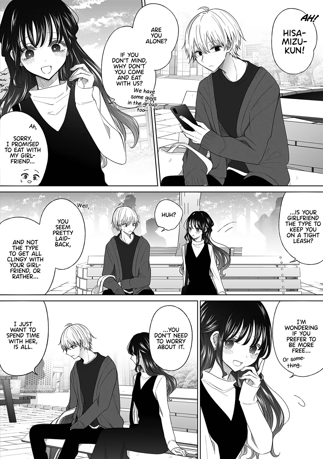 Ichizu de Bitch na Kouhai Chapter 155 - Page 1