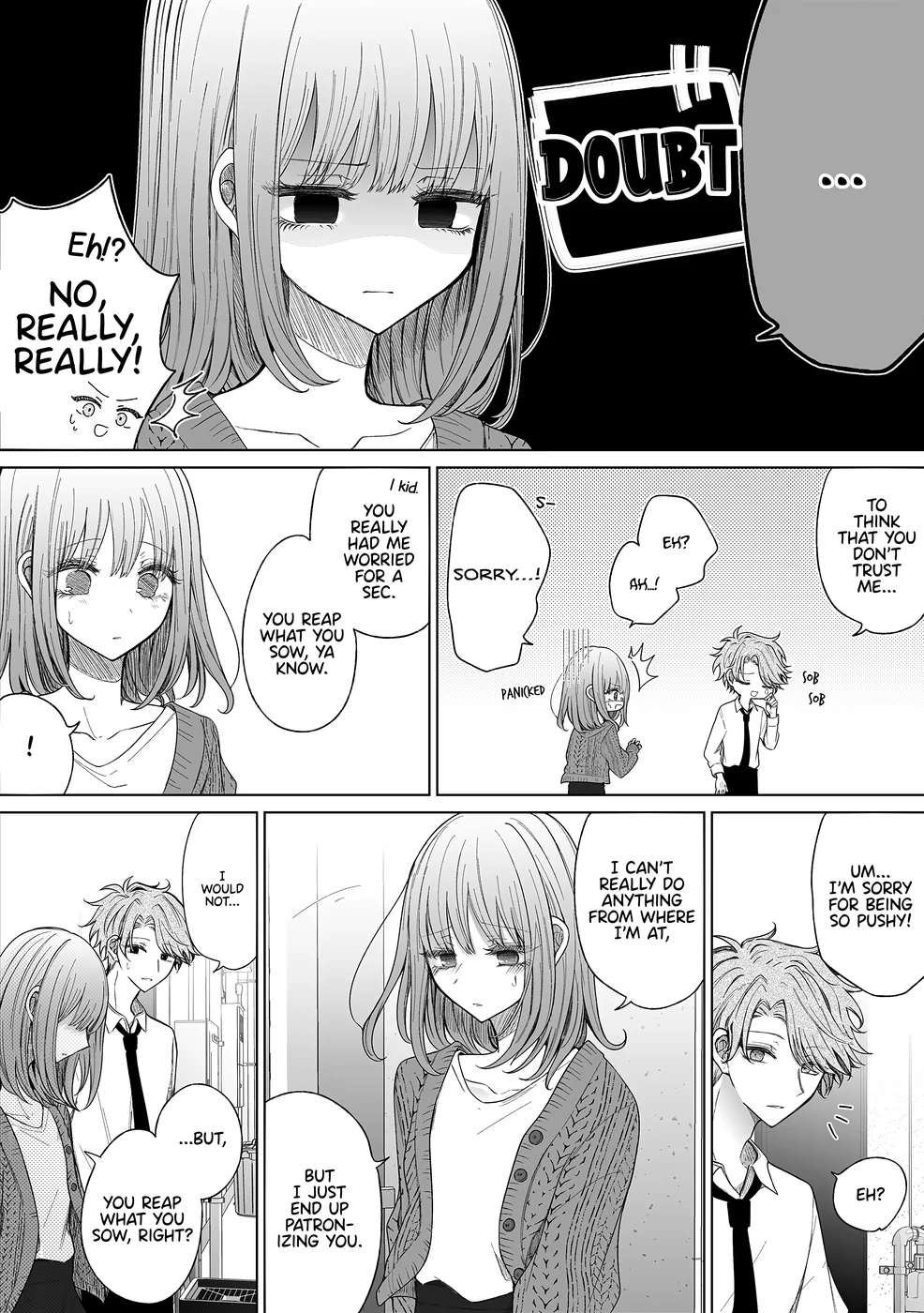 Ichizu de Bitch na Kouhai Chapter 158.5 - Page 3