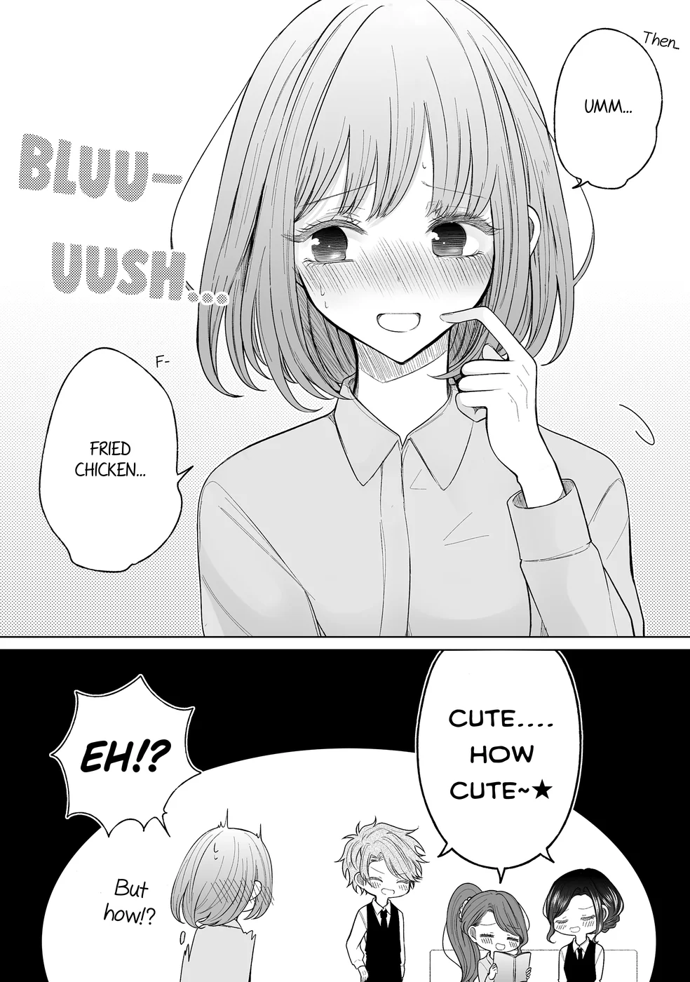 Ichizu de Bitch na Kouhai Chapter 159.5 - Page 3