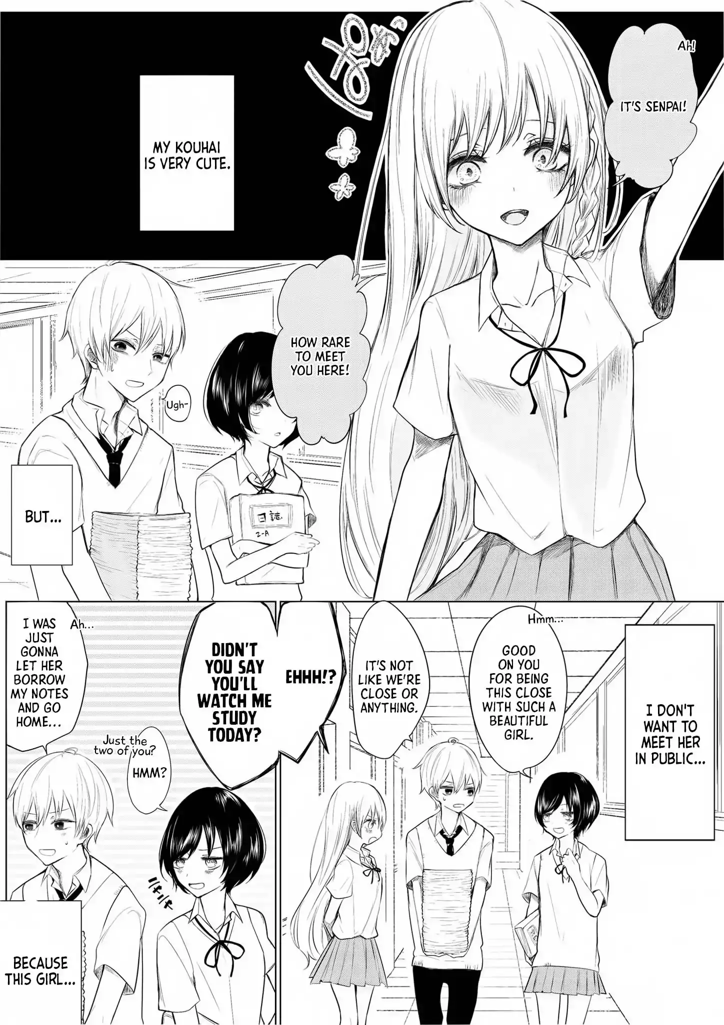 Ichizu de Bitch na Kouhai Chapter 3 - Page 1