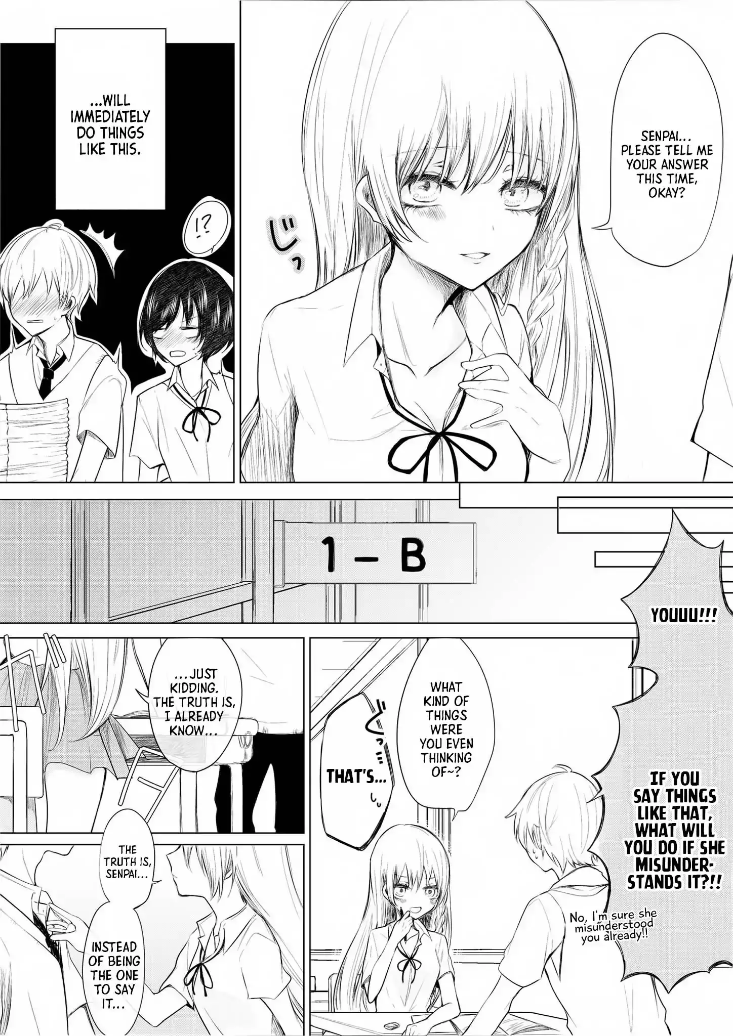 Ichizu de Bitch na Kouhai Chapter 3 - Page 2