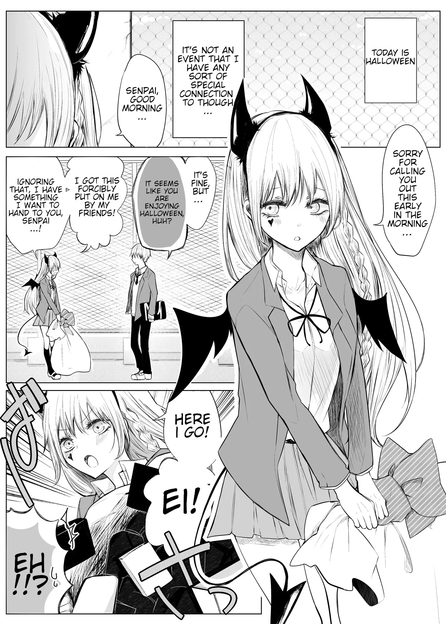 Ichizu de Bitch na Kouhai Chapter 8 - Page 1