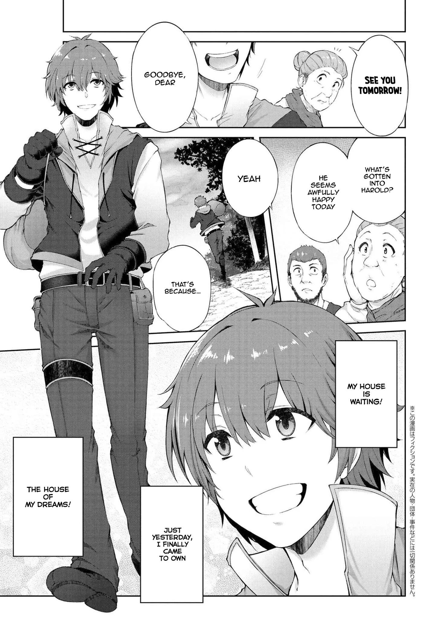 Ie ga Moete Jinsei Dou Demo Yoku Natta kara, Nokotta Nakenashi no Kin de Dark Elf no Dorei o Katta Chapter 1 - Page 2