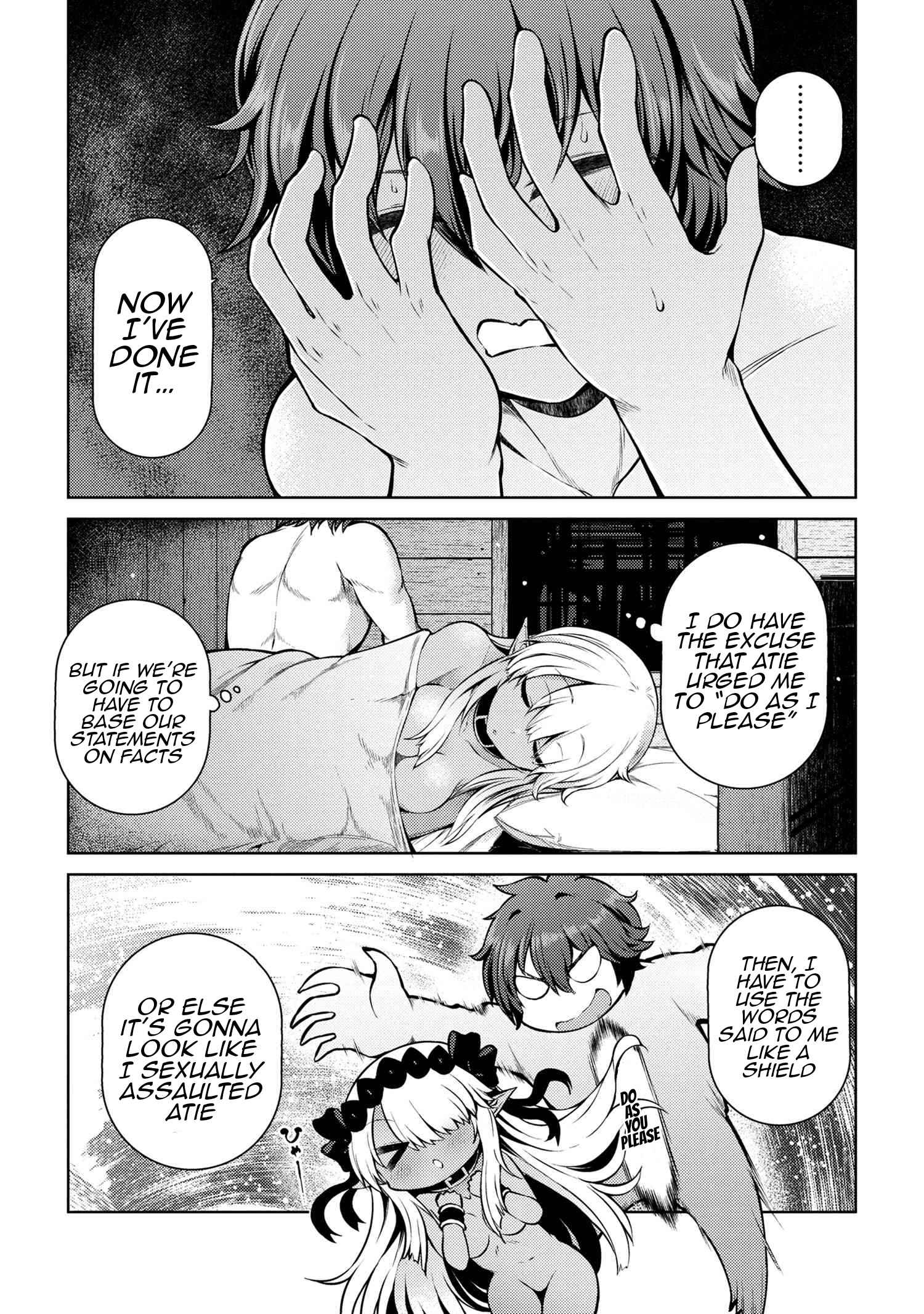 Ie ga Moete Jinsei Dou Demo Yoku Natta kara, Nokotta Nakenashi no Kin de Dark Elf no Dorei o Katta Chapter 11.2 - Page 15