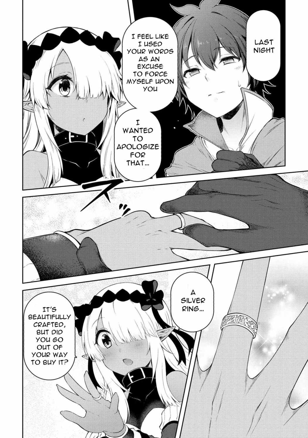 Ie ga Moete Jinsei Dou Demo Yoku Natta kara, Nokotta Nakenashi no Kin de Dark Elf no Dorei o Katta Chapter 11.5 - Page 13
