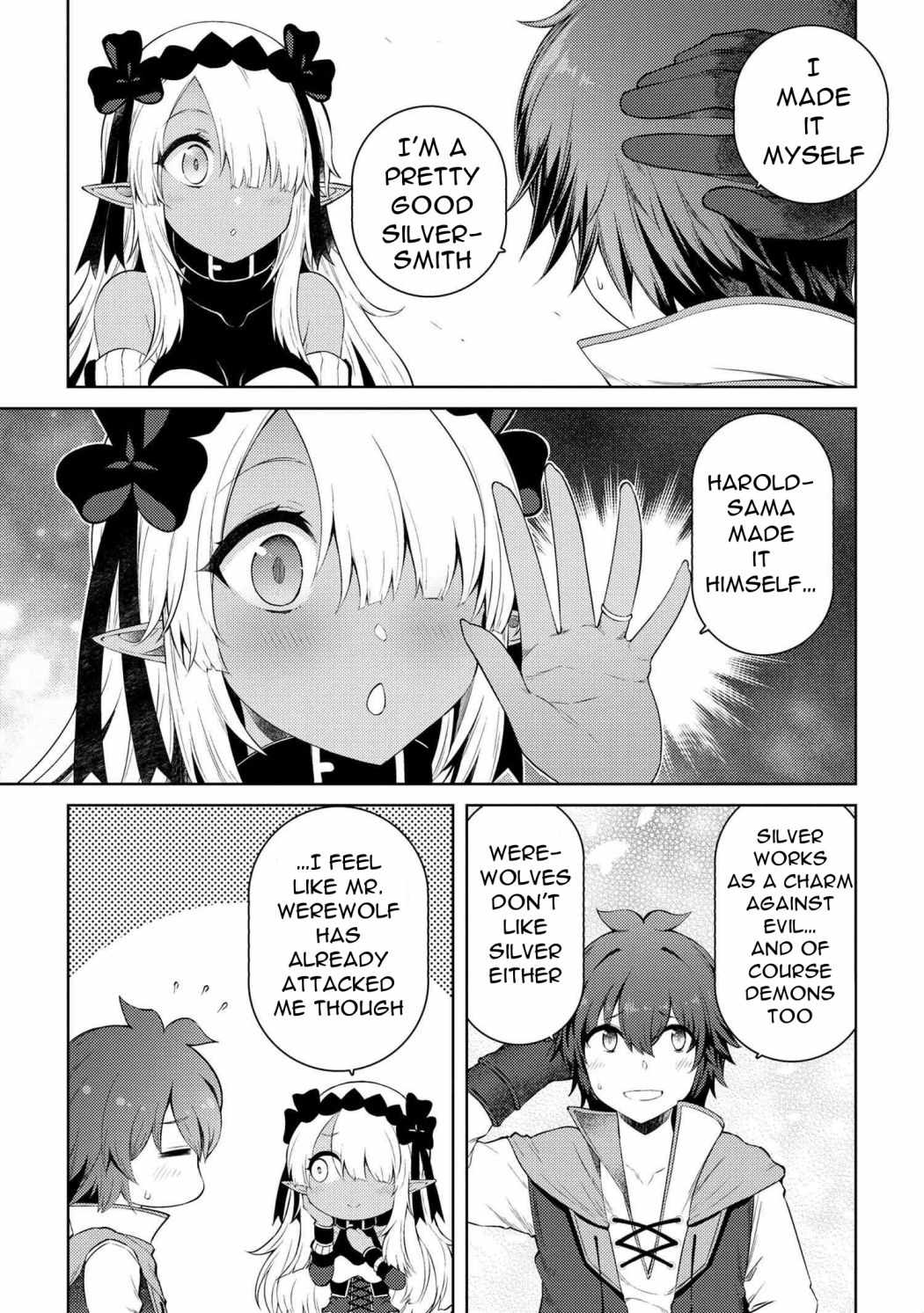 Ie ga Moete Jinsei Dou Demo Yoku Natta kara, Nokotta Nakenashi no Kin de Dark Elf no Dorei o Katta Chapter 11.5 - Page 14