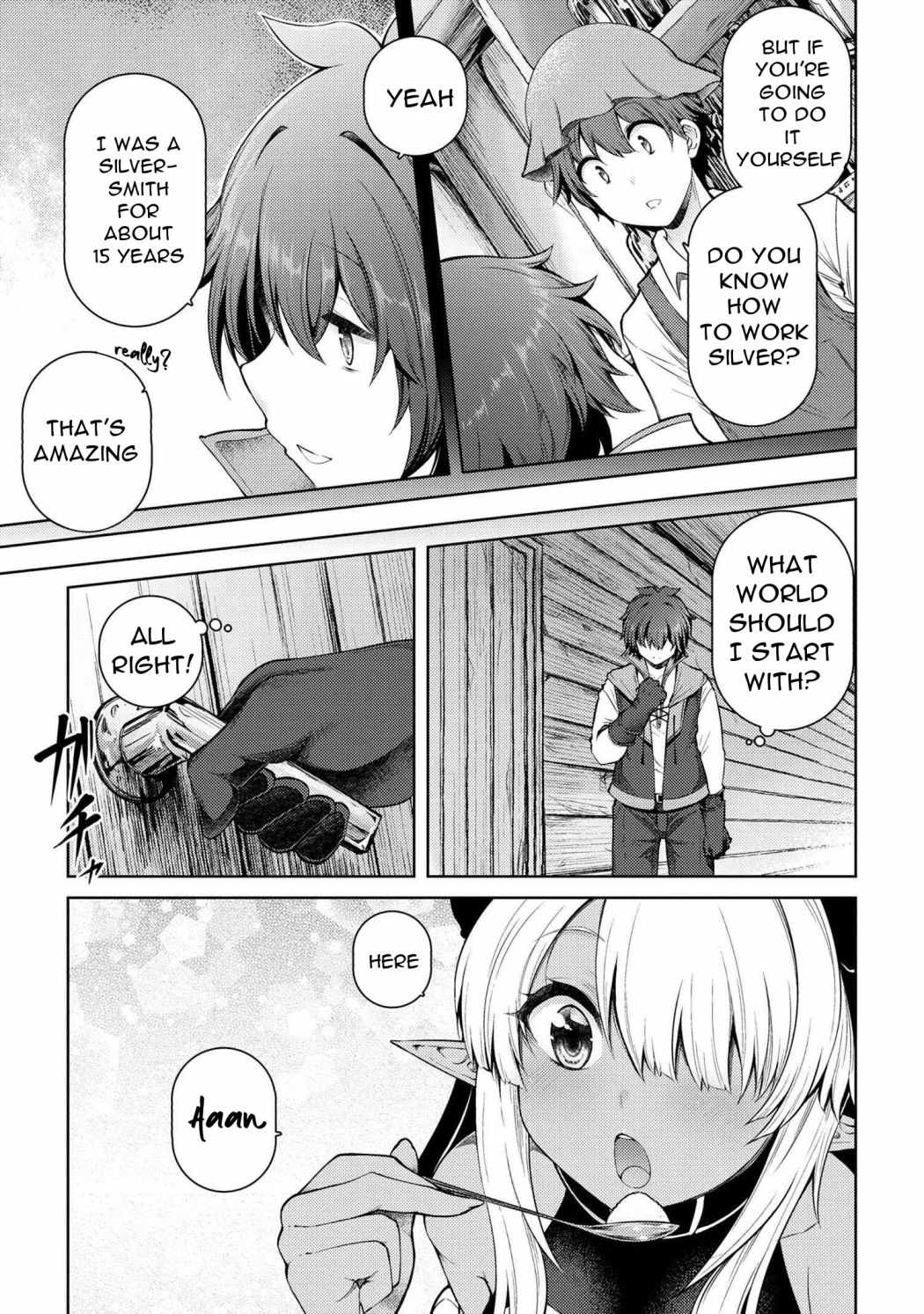 Ie ga Moete Jinsei Dou Demo Yoku Natta kara, Nokotta Nakenashi no Kin de Dark Elf no Dorei o Katta Chapter 11.5 - Page 10