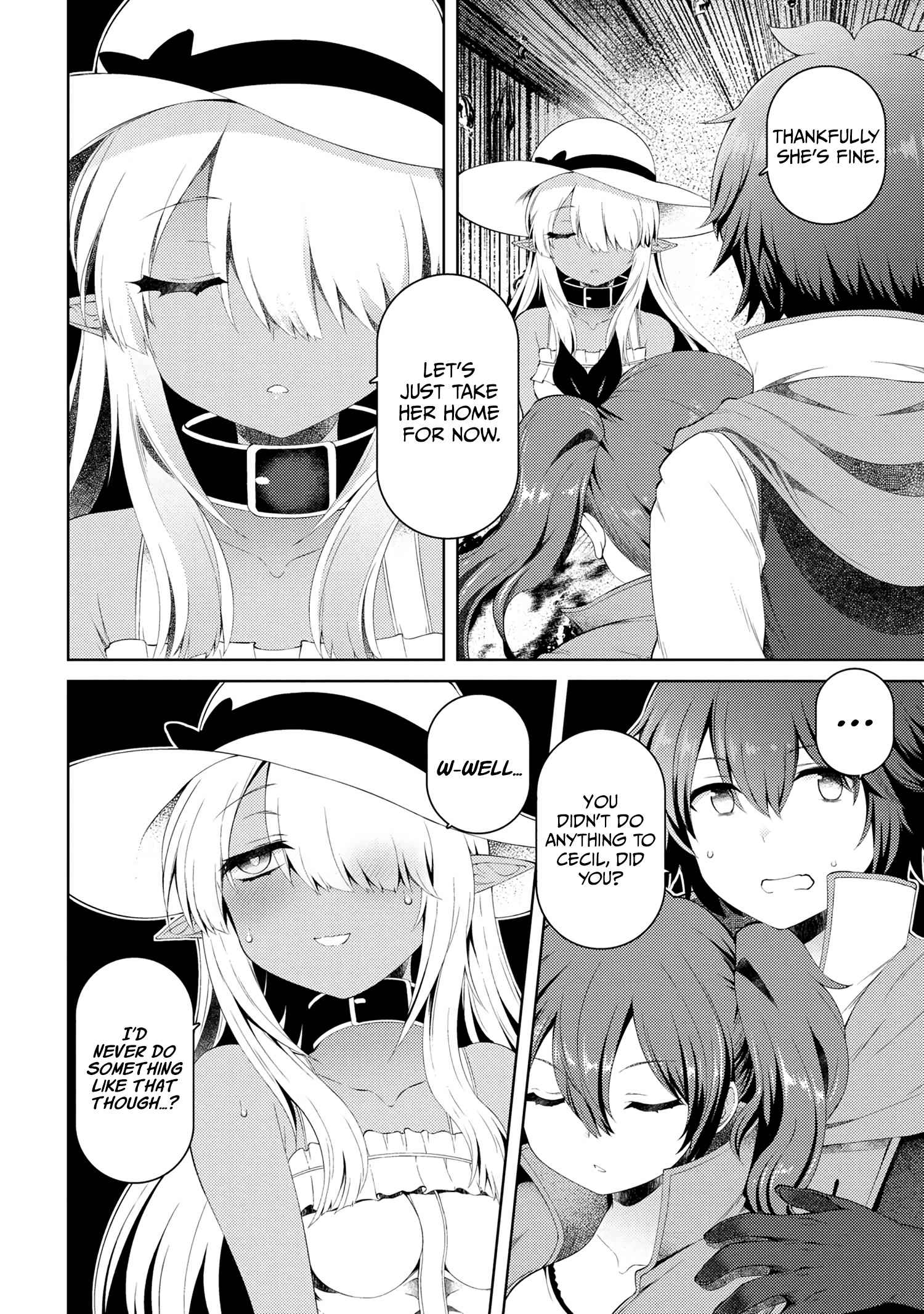 Ie ga Moete Jinsei Dou Demo Yoku Natta kara, Nokotta Nakenashi no Kin de Dark Elf no Dorei o Katta Chapter 13.2 - Page 11